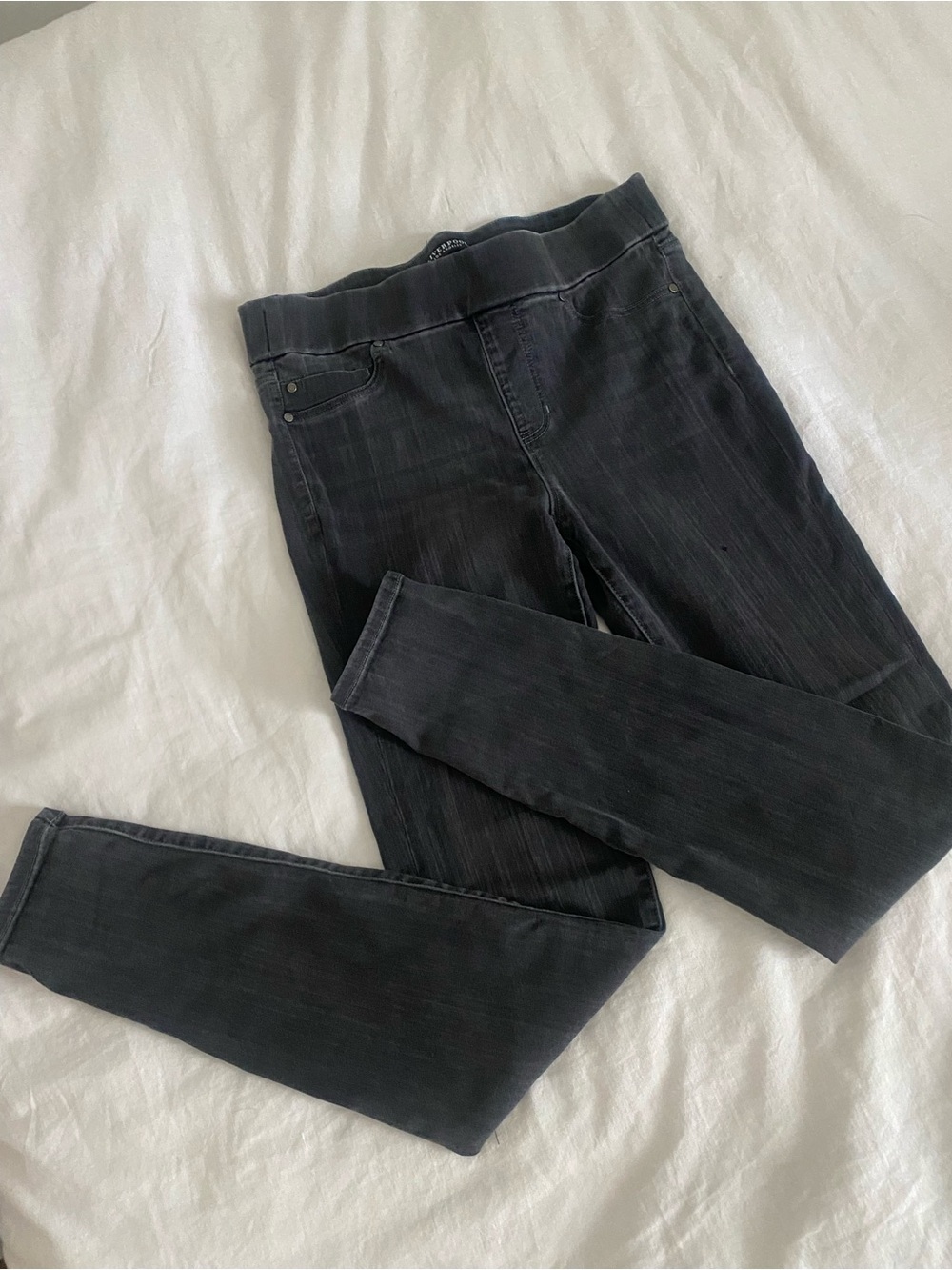 Liverpool Skinny Women's Charcoal Slim Stretch Jeans